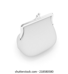 Purse On White Background 