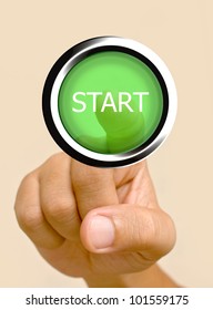 Push the start button.