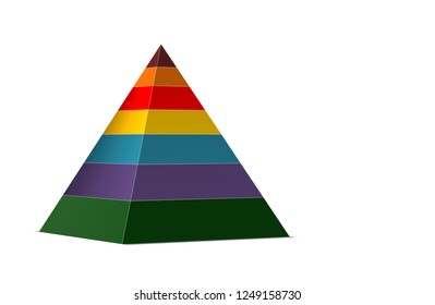 Similar Images, Stock Photos & Vectors of Pyramid infographic. Triangle ...