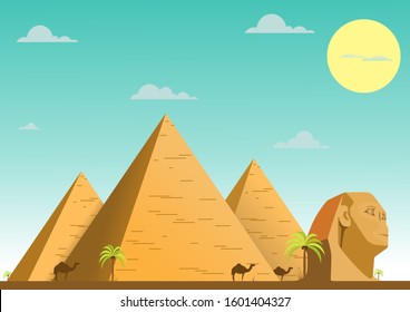 Pyramid Cartoon Images, Stock Photos & Vectors 