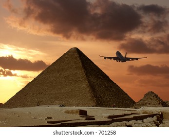 Egypt Plane Images Stock Photos Vectors Shutterstock