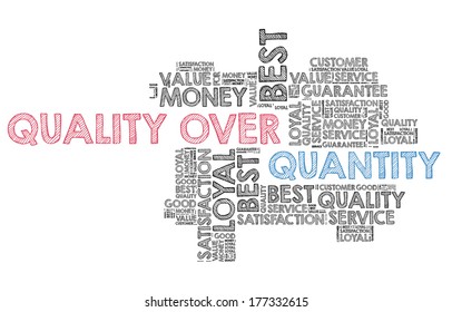 Quality Over Quantity In Word Cloud