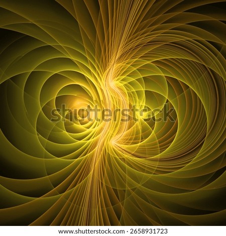 Quantum Dynamics series. Backdrop of pattern of oscillating frequency waves on the subject of modern science and research.