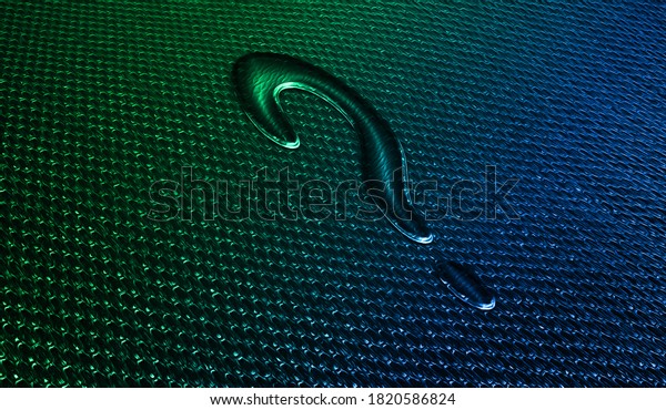 Question Mark Digital Illustration High Resolution Stock Illustration