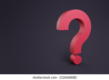 Question Mark Help 3d Render Stock Illustration 2126560082 | Shutterstock