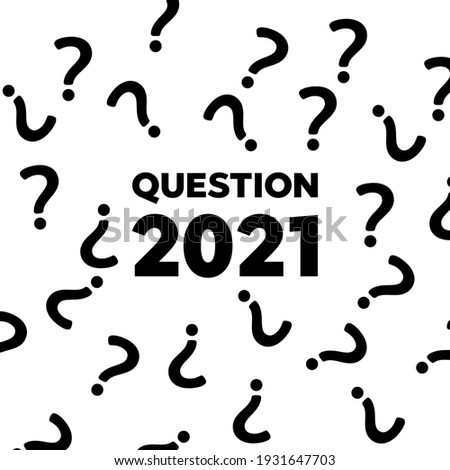 Question mark pattern. Question design background