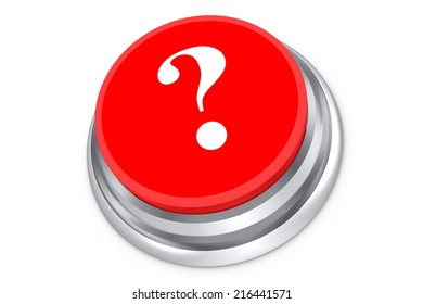 Question Mark Push Button Isolated On Stock Illustration 216441571 ...