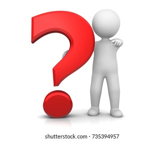 Similar Images, Stock Photos & Vectors of question mark red 3d ...