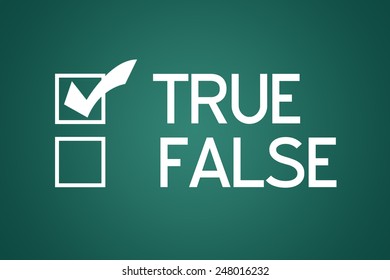 Questionnaire with two choices True False with True Checked