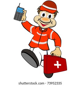 quickly ambulance man