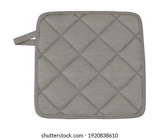 Quilted Pot Holder 3D Illustration On White Background