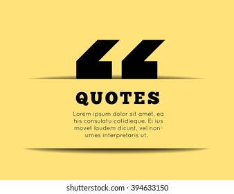Quote blank template 