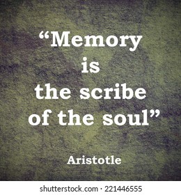 Quote Of The Famous Ancient Philosopher Aristotle. Motivational Text 