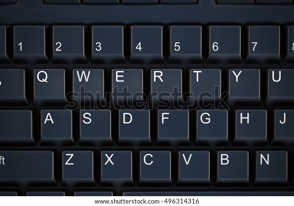 keys on qwerty keyboard