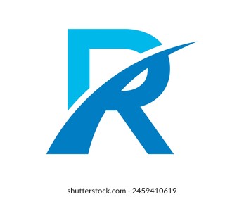 R Letter Logo Illustration Vector png 