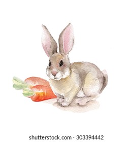 19,737 Easter bunny watercolor Images, Stock Photos & Vectors ...