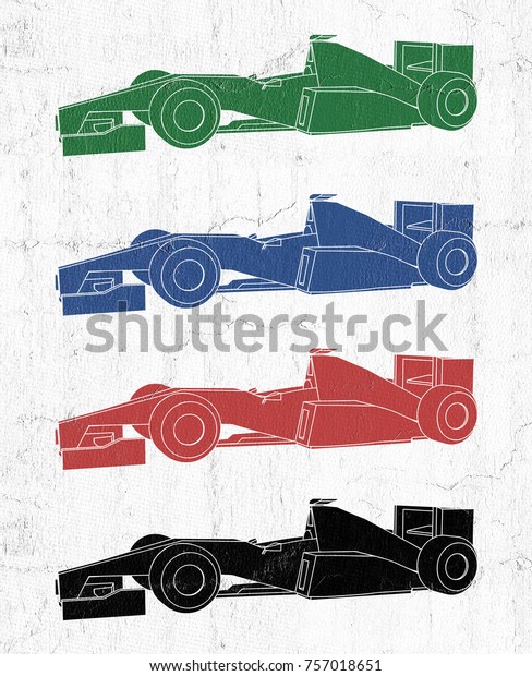 racing cars
draw