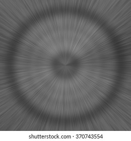 Radial Brushed Metal Texture Abstract Background