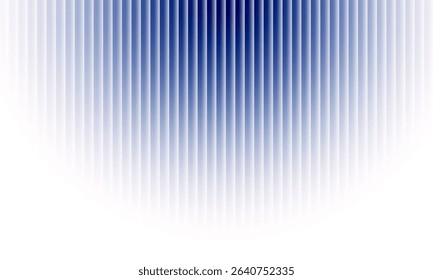 Radial gradient illusion with soft vertical ripple and translucent depth a fluted glass inspired fusion of symmetry and chromatic elegance