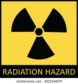 Radiation Hazard Symbol Sign Image Stock Illustration 2023144079 ...