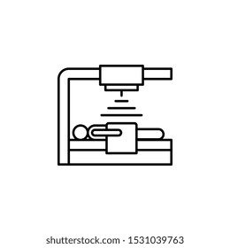 Radiation, x rays icon. Element of world cancer day icon - Powered by Shutterstock