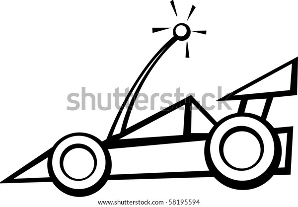 radio controlled\
car illustration side\
view