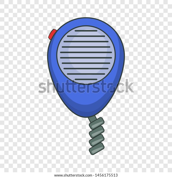Radio taxi icon in cartoon style isolated on\
background for any web\
design