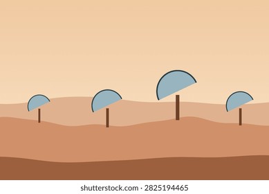 Radiotelescopio Dish Array en