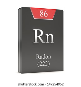 Radon Rn 86 Periodic Table Stock Illustration 149254952 | Shutterstock