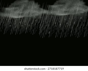Rain black sky cloud design backgrounds 