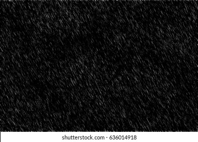 Rain On Black. Rain Texture. Abstract Background