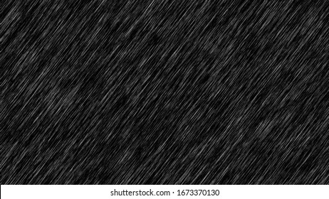 Rain Overlay Isolated In Black Background