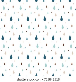 Rain Pattern Stock Illustration 735842518 | Shutterstock