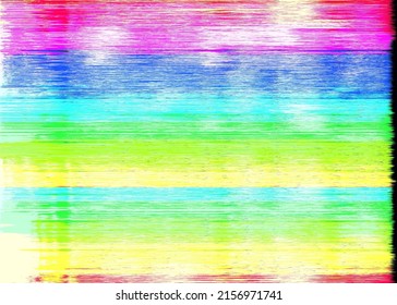 Rainbow Abstract Horizontal Degrade Ombre Pattern Tie Dye design Background