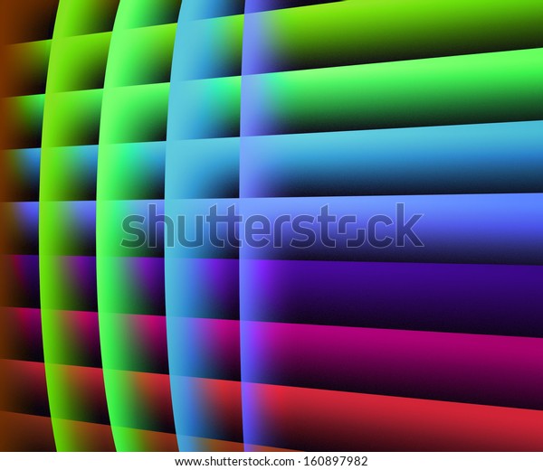 Rainbow Backdrop Stock Illustration 160897982