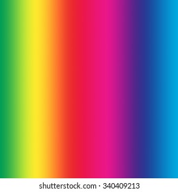 Rainbow background. Full natural colors of spectrum in square canvas