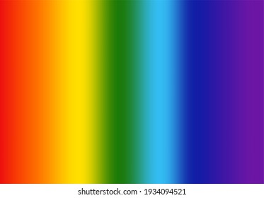 Rainbow Background Red Orange Yellow Green Stock Illustration ...