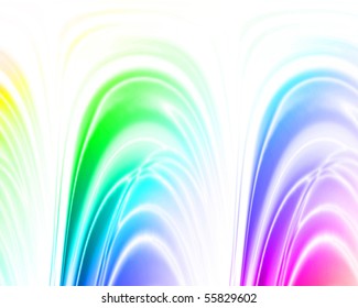 rainbow background with some lines on it