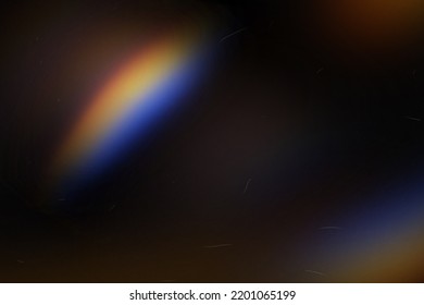 rainbow bright lens flare overlay authentic color - Shutterstock ID 2201065199