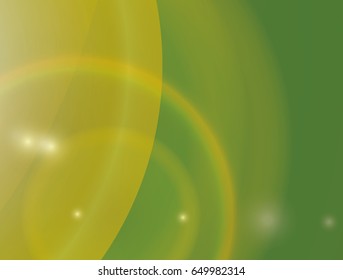Rainbow Bubbles Background