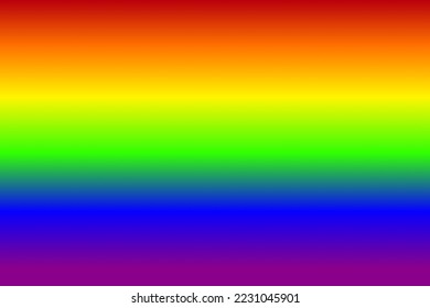 rainbow color gradation the LGBT flag