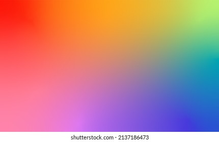 Rainbow color gradient background banner vector template  LBGT people pride symbol