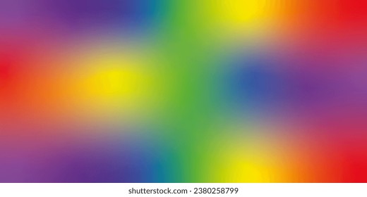 Rainbow color gradient background. Vector pattern multicolor abstract
