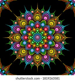 Download Dot Mandala Images Stock Photos Vectors Shutterstock