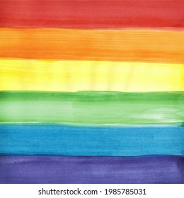 Rainbow Colored Lgbt Pride Flag Symbol Stock Illustration 1985785031 ...