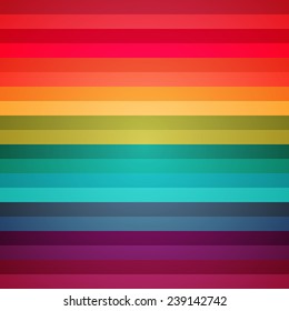 Rainbow Colorful Stripes Abstract Background