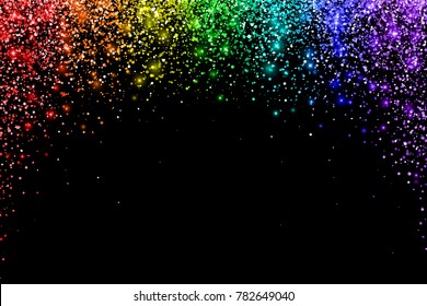 black rainbow wallpaper