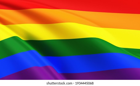 picture of the gay pride flag