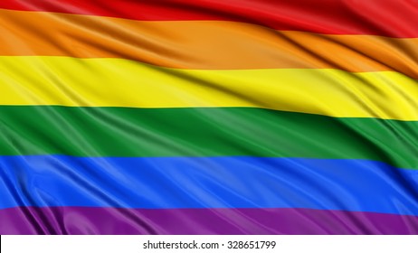 Rainbow Gay Pride Flag