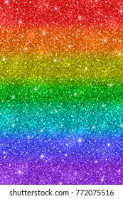 Rainbow Glitter Texture